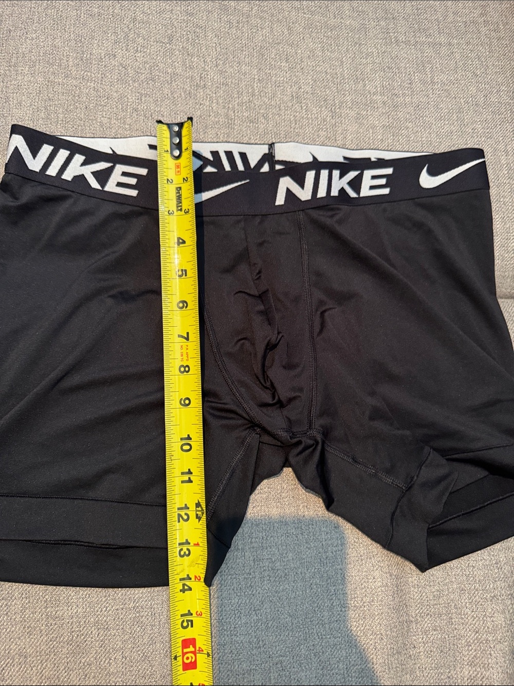 Nike Black Men’s Performance Boxer Briefs with Logo Waistband